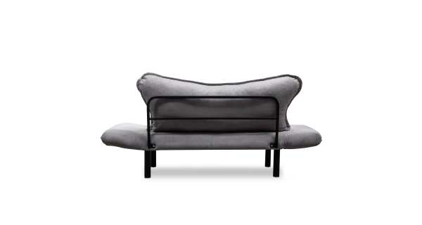 Dvojsedák BADLY, šedá