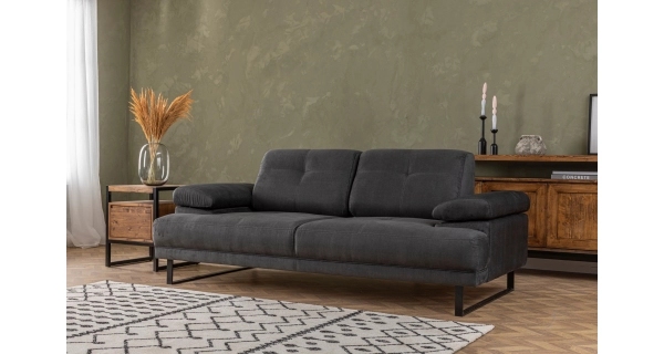 Dvojsedák BRRESO, antracit