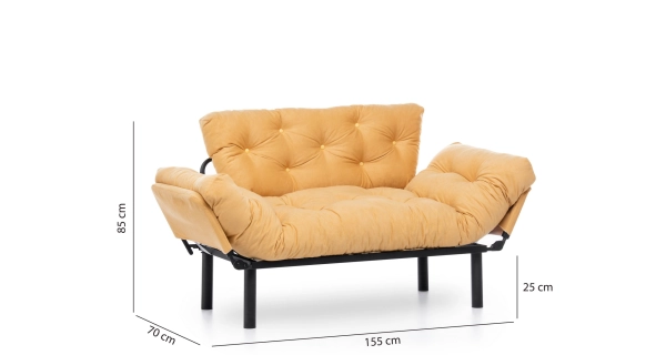 Dvojsedák BUS, hořčicová