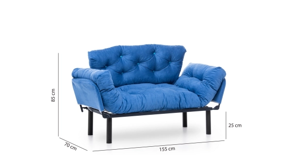Dvojsedák BUS, modrá