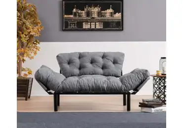 Dvojsedák BUS, šedá