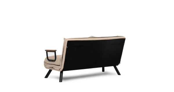 Dvojsedák COMPACT, krémová