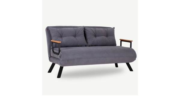 Dvojsedák COMPACT, šedá