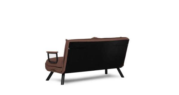 Dvojsedák COMPACT, světle hnědá