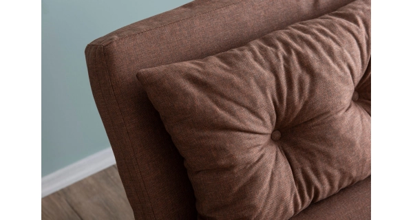 Dvojsedák COMPACT, světle hnědá