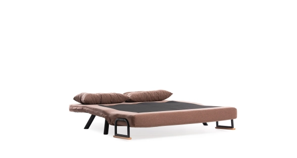 Dvojsedák COMPACT, světle hnědá