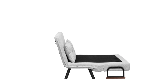 Dvojsedák COMPACT, světle šedá