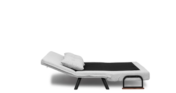 Dvojsedák COMPACT, světle šedá