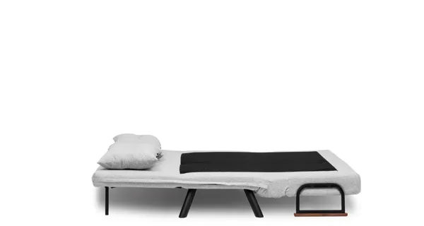 Dvojsedák COMPACT, světle šedá