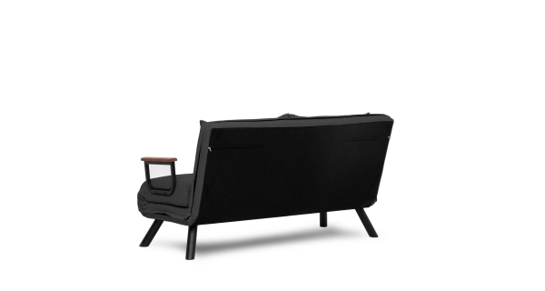 Dvojsedák COMPACT, tmavě šedá