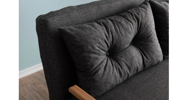 Dvojsedák COMPACT, tmavě šedá