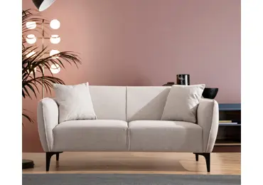 Dvojsedák CORTEL, bílá