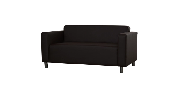 Dvojsedák GIDEON 2, tmavě hnědá ekokůže