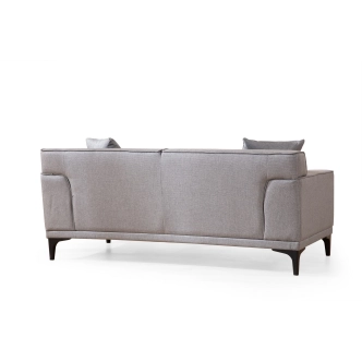 Dvojsedák LINSON, světle šedá