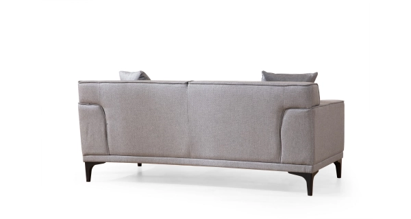 Dvojsedák LINSON, světle šedá