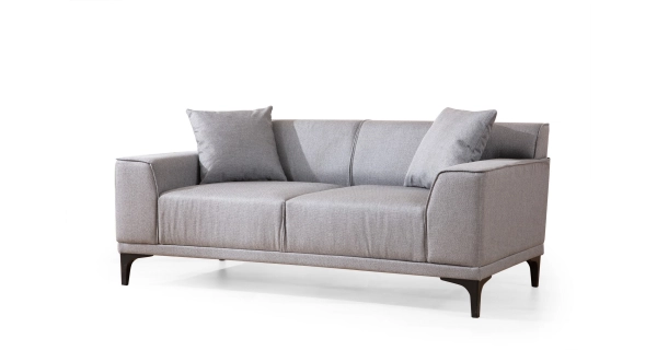 Dvojsedák LINSON, světle šedá