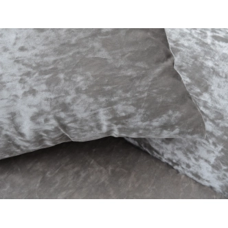 Dvojsedák WELLS 2, světle šedá látka