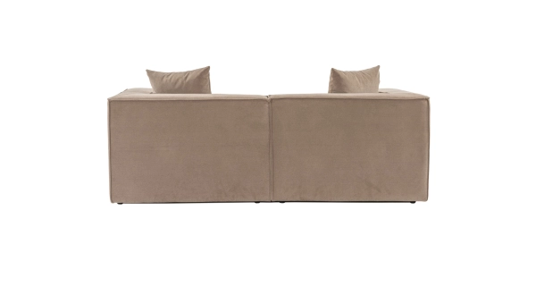 Dvojsedák YORSOR, cappuccino