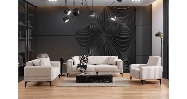 Dvojsedák ZALFARO, ecru