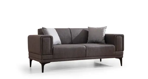 Dvojsedák ZALFARO, tmavě šedá