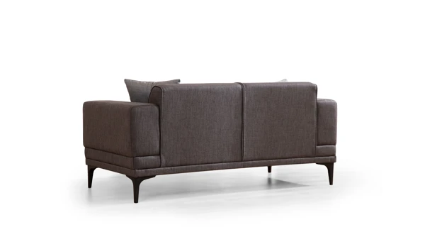 Dvojsedák ZALFARO, tmavě šedá