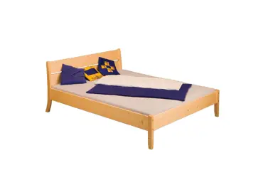 Dvoulůžko DIMLANG 180x200 cm, masiv smrk