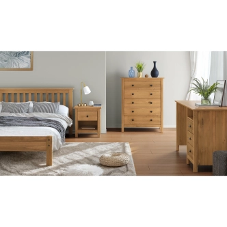 Dvoulůžko DWAYNE 180x200, vosk 