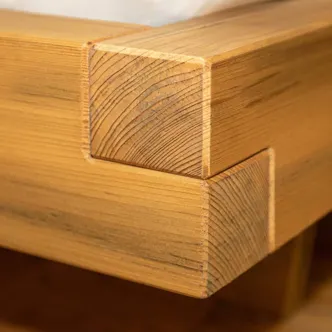 Dvoulůžko SIPA 180x200 cm, masiv smrk