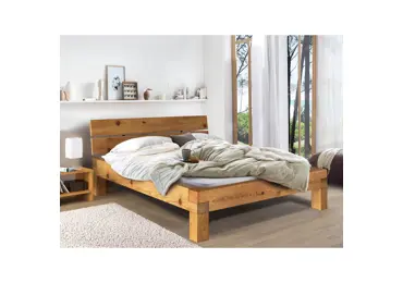 Dvoulůžko SIPA 200x200 cm, masiv smrk