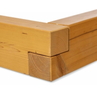 Dvoulůžko SIPA 200x200 cm, masiv smrk/kov