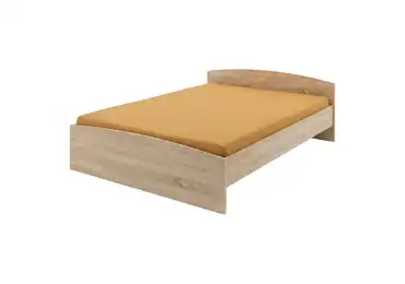 Dvoulůžko TOACA 160x200 cm, dub sonoma