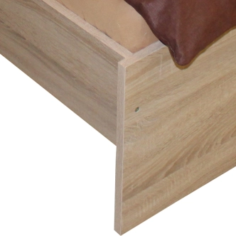 Dvoulůžko TOACA 160x200 cm, dub sonoma