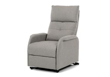 Elektrické polohovací křeslo BELYORZEL, krémová látka