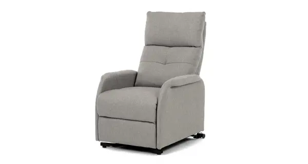 Elektrické polohovací křeslo BELYORZEL, krémová látka