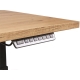 Elektricky polohovatelný psací stůl BELLARMINO 140x70 cm, dub artisan