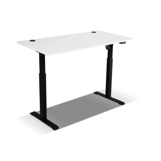 Elektrický výškově nastavitelný psací stůl AGEPSTA 1, světle šedá