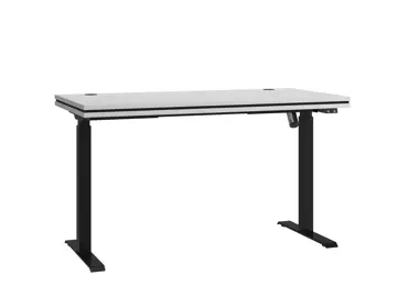 Elektrický výškově nastavitelný psací stůl AGEPSTA 2, světle šedá