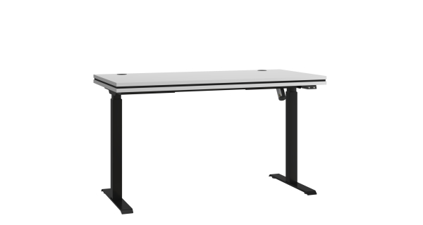 Elektrický výškově nastavitelný psací stůl AGEPSTA 2, světle šedá