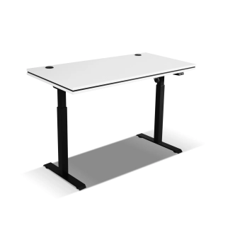 Elektrický výškově nastavitelný psací stůl AGEPSTA 2, světle šedá