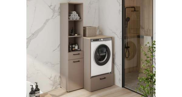 ELMARO koupelnová sestava 1, congo-dub olejovaný/congo