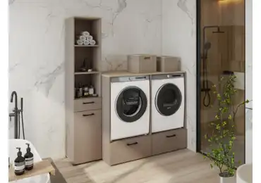 ELMARO koupelnová sestava 2, congo-dub olejovaný/congo