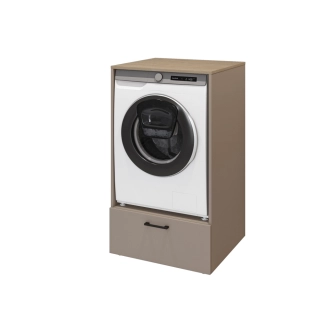 ELMARO skříňka na pračku/sušičku, congo-dub olejovaný/congo