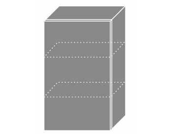 CHANIE, skříňka horní W2 45, korpus: grey, barva: grey stone