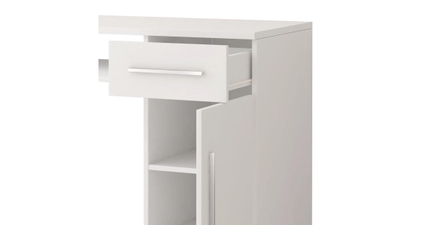 ERIBERTO I psací stůl, bílá