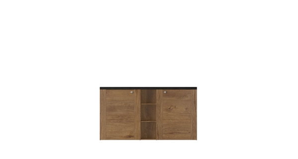 FEDRA komoda 2D, dub lefkas/touchwood