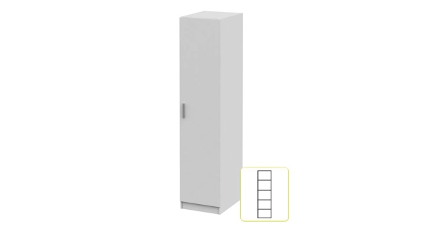 FLIPPER skříň 1D, bílá