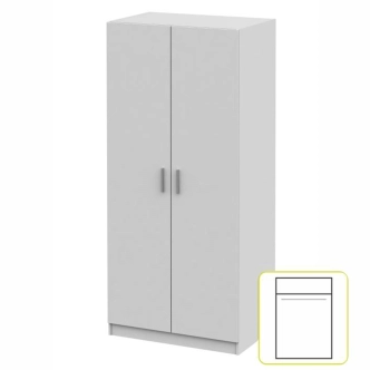 FLIPPER skříň 2D, bílá