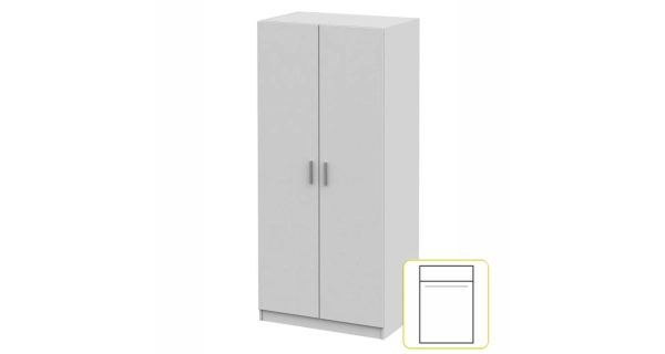 FLIPPER skříň 2D, bílá