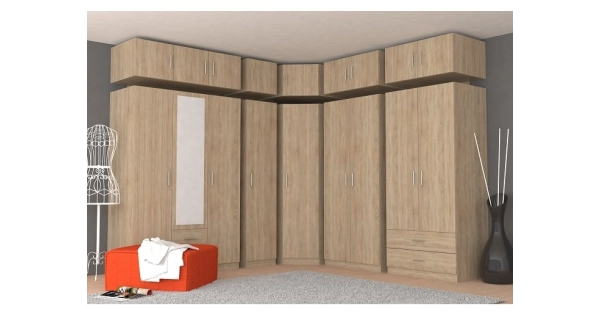 FLIPPER skříň 2D, dub sonoma