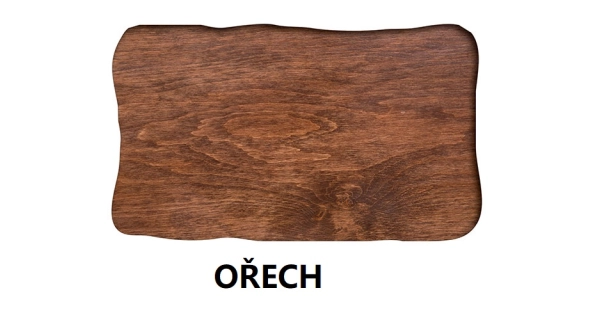 FLUE zahradní lavice, barva ořech